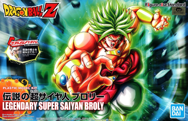 (2484285) Legendary Super Saiyan Broly (New PKG Ver) «Dragon Ball Z», Bandai Hobby Figure-rise Standard
