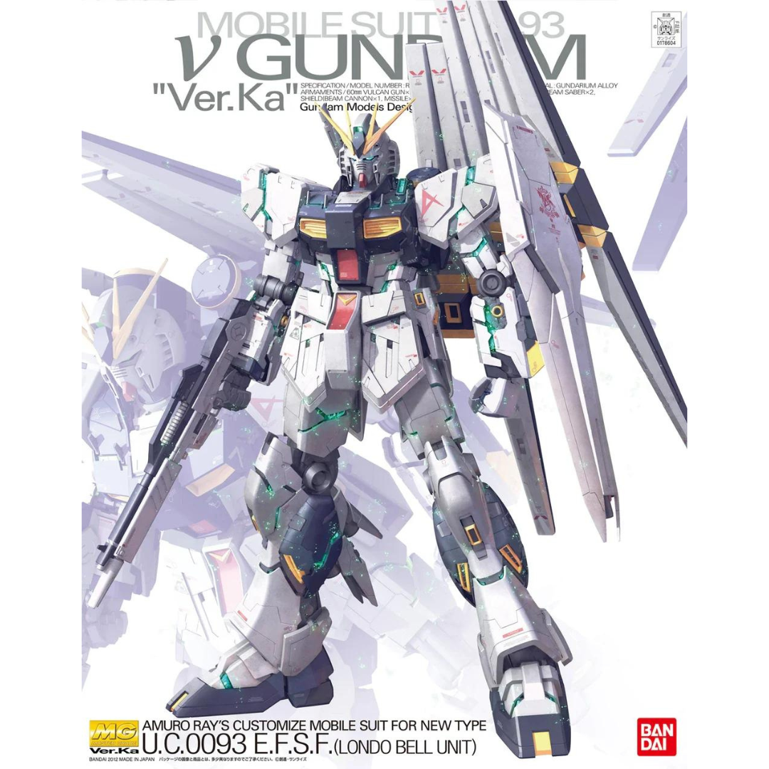 Nu Gundam (Ver. Ka) «Char’s Counterattack», Bandai Hobby MG
