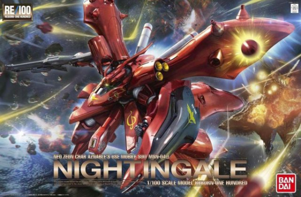 #01 MSN-04II Nightingale «Char’s Counterattack», Bandai Hobby Re-100