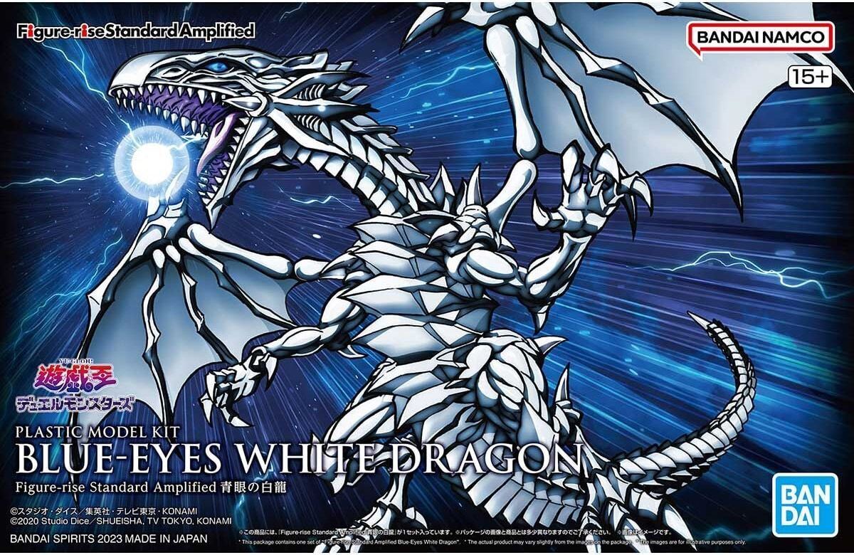 Amplified Blue-Eyes White Dragon «Yu-Gi-Oh!», Bandai Hobby Figure-rise Standard