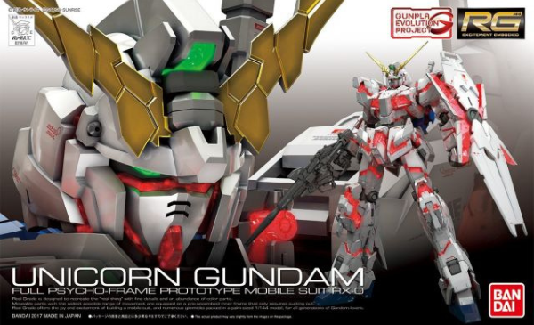 #25 Unicorn Gundam «Gundam UC», Bandai Hobby RG 1/144