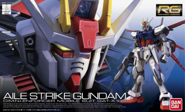 #3 GAT-X105 Aile Strike Gundam «Gundam SEED», Bandai Hobby RG