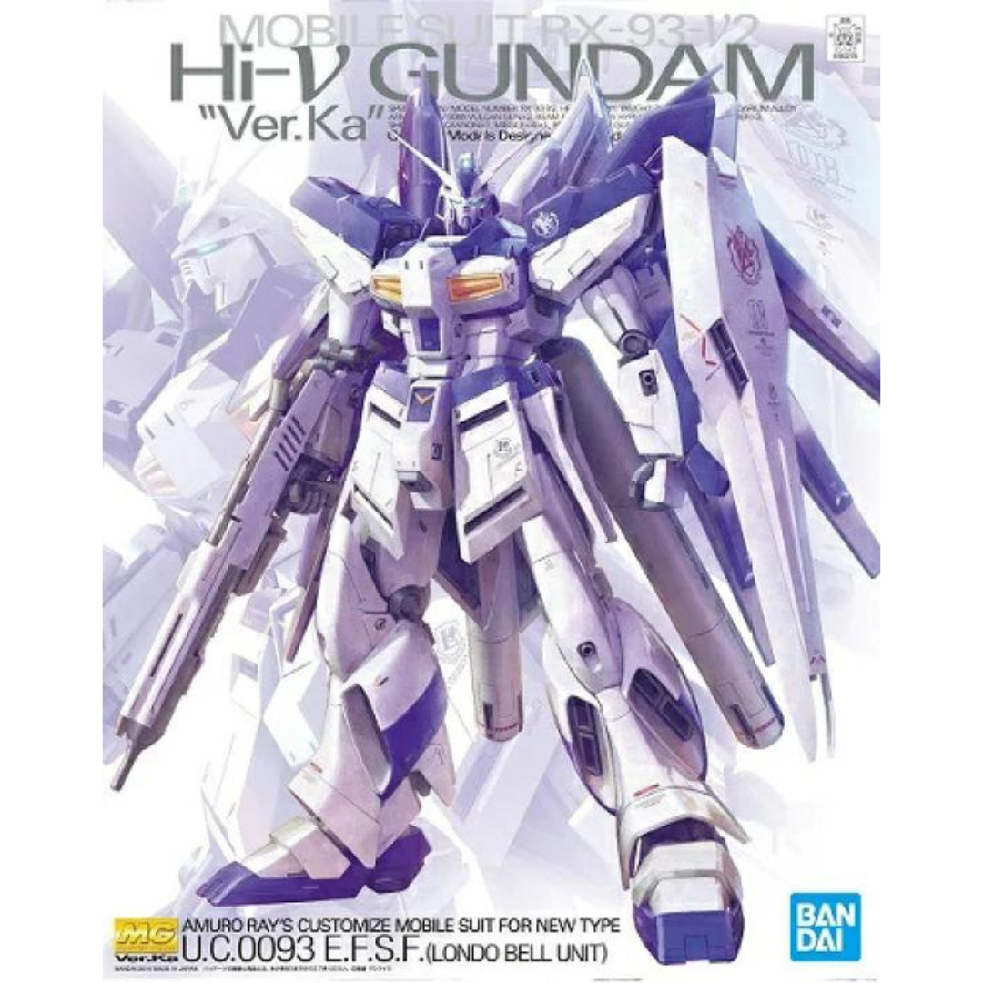 Hi-Nu Gundam (Ver. Ka) «Char’s Counterattack», Bandai Hobby MG