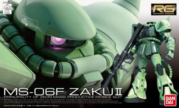 #4 MS-06 Zaku II (Green), Bandai Hobby RG